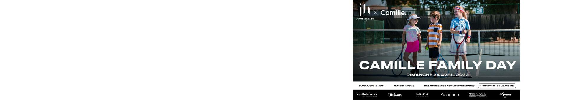 Camille Family Day au Club Justine Henin