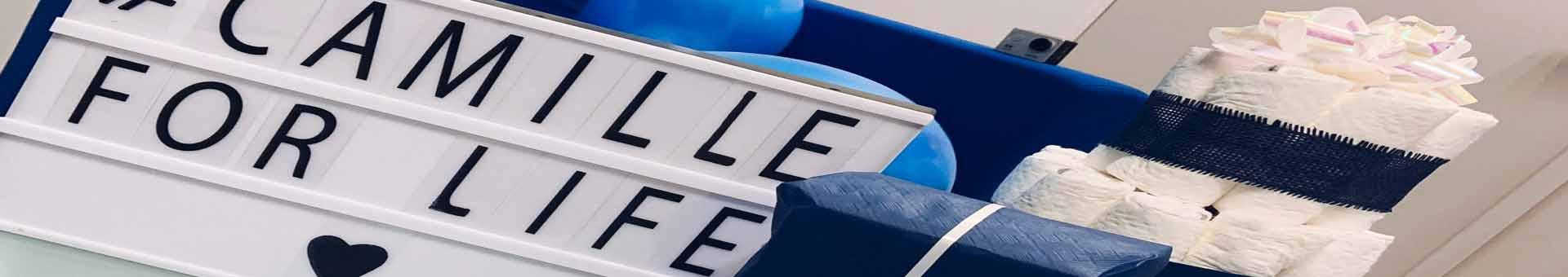 Camille fête son 1er anniversaire avec vous et soutient Viva For Life