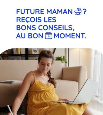 Découvrez la newsletter grossesse de Camille