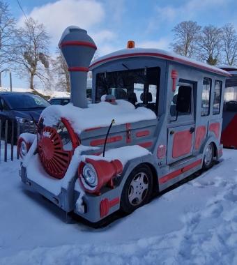petit train à la citadelle de Namur